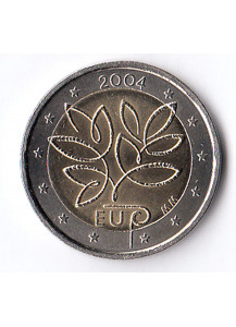 2004 - 2 Euro FINLANDIA Unione europea Fior di Conio Rara